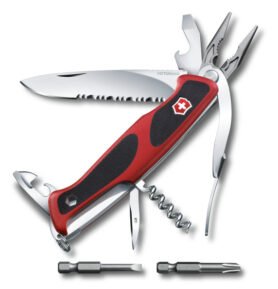VICTORINOX nůž kapesní RangerGrip 174 130mm ČERVENÝ