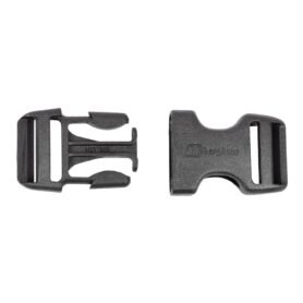 Berghaus přezky 10 ks 25 mm ČERNÉ