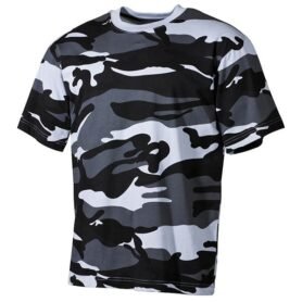 Triko kr.rukáv bavlněné US SKY BLUE CAMO vel. XXL