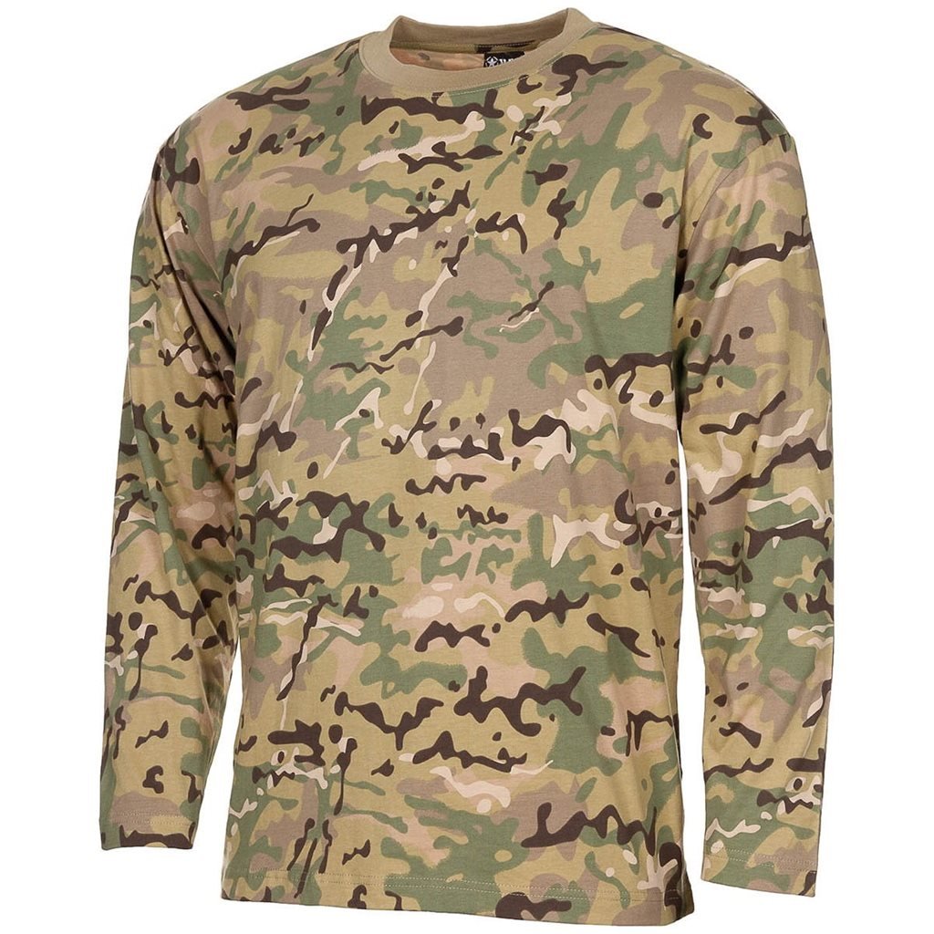Triko US dlouhý rukáv OPERATION CAMO vel. 3XL