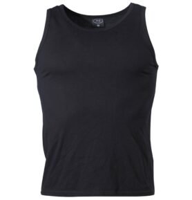 Tílko bavlněné ČERNÉ vel. 3XL