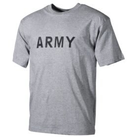 Triko US ARMY ŠEDÉ vel. XXL