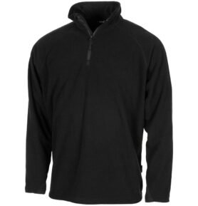 Mikina TROYER microfleece ČERNÁ vel. S