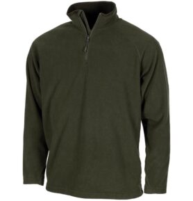 Mikina TROYER microfleece ZELENÁ vel. M