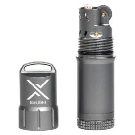 EXOTAC zapalovač titanLIGHT voděodolný ŠEDÝ