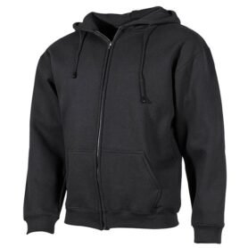 Mikina s kapucí PRO COMPANY na zip ČERNÁ vel. XXL