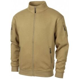 Mikina za zip TACTICAL COYOTE vel. XXL