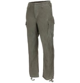 Kalhoty BW styl moleskin předeprané STONEWASHED ZELENÉ vel. 160-170/80