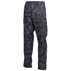 Kalhoty US střih BDU NIGHT CAMO vel. XL