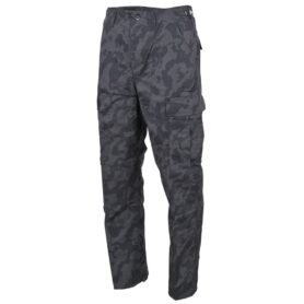 Kalhoty US střih BDU rip-stop NIGHTCAMO vel. XXL