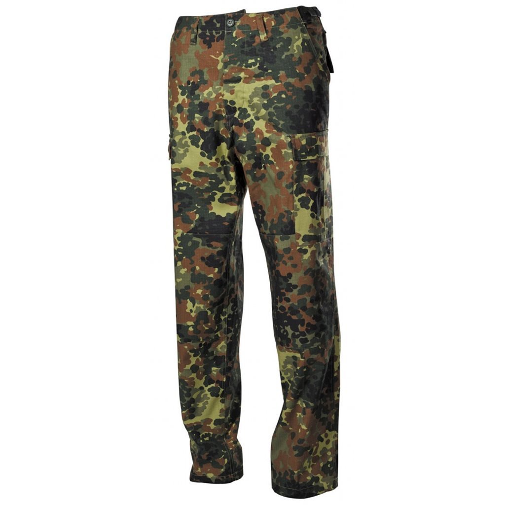 Kalhoty US střih BDU rip-stop FLECKTARN vel. M