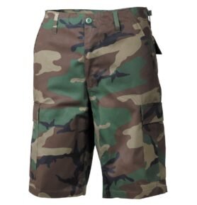Kraťasy US střih BDU boční kapsy WOODLAND vel. M
