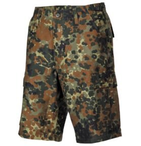 Kraťasy US střih BDU boční kapsy FLECKTARN vel. L