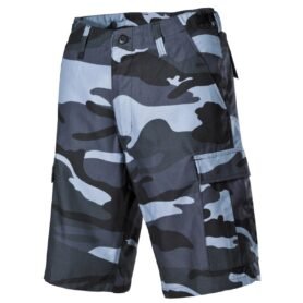 Kraťasy US střih BDU boční kapsy SKY BLUE CAMO vel. S