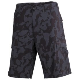 Kraťasy US střih BDU rip-stop NIGHTCAMO vel. XXL