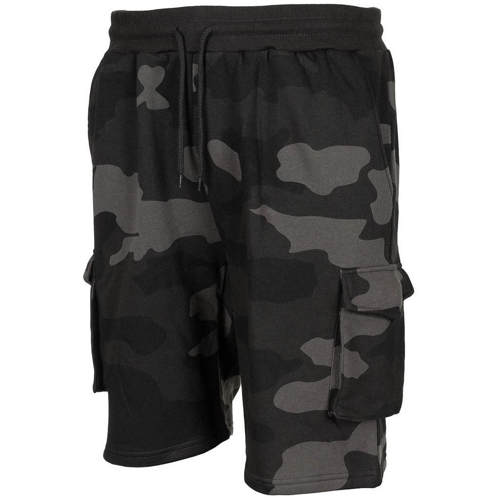 Kraťasy teplákové JOGGER DARK CAMO vel. 4XL
