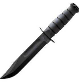 KA-BAR nůž FIGHTING hladké ostří ČERNÝ