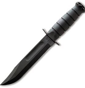 KA-BAR nůž FIGHTING/UTILITY hladké ostří ČERNÝ