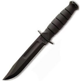 KA-BAR nůž FIGHTING/UTILITY SHORT hladké ostří ČERNÝ