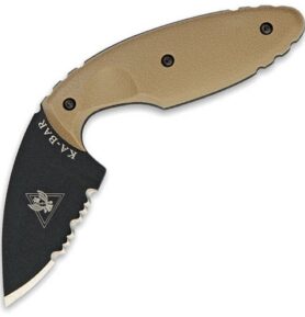Nůž Ka-Bar TDI LAW ENFORCEMENT ozubené ostří COYOTE BROWN