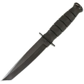 KA-BAR nůž short FIGHTING/UTILITY TANTO hladké ostří ČERNÝ