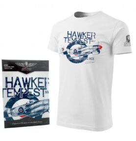 Triko RAF HAWKER TEMPEST BÍLÉ vel. S
