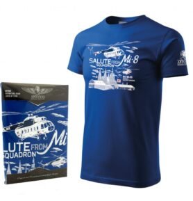 Triko letka Mi-8 SALUTE MODRÉ vel. XXL