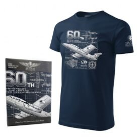Triko proudový cvičný letoun L-29 DELFÍN MODRÉ vel. XXL