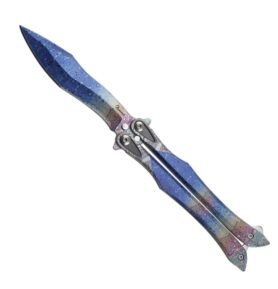 Albainox nůž motýlek blue 3D balisong