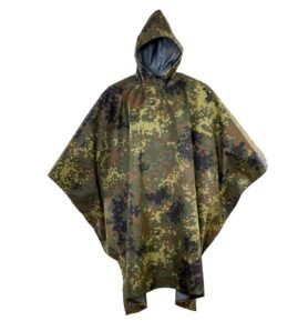 Bundeswehr pončo UTILITY IRR FLECKTARN