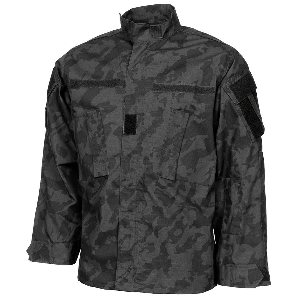 Blůza US střih ACU rip-stop NIGHT CAMO vel. XXL