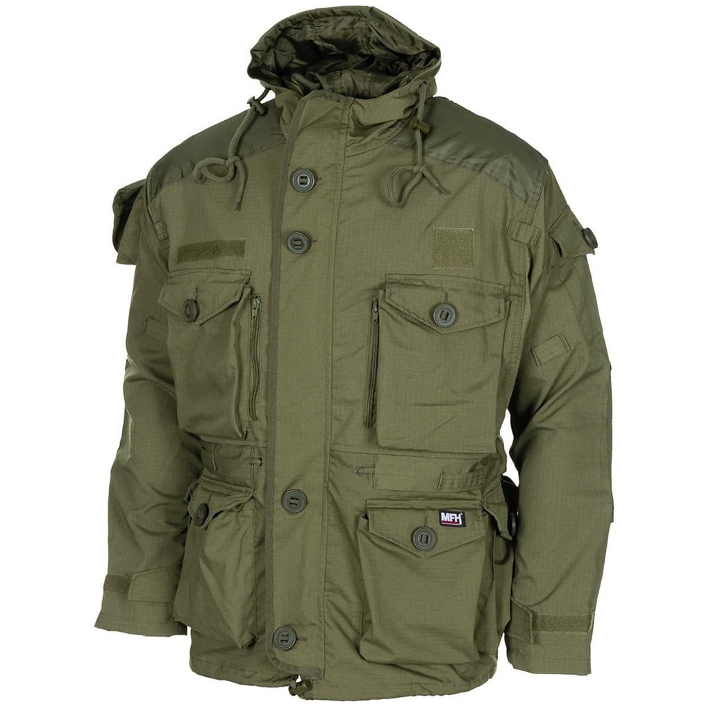 Bunda COMMANDO SMOCK ZELENÁ vel. XL