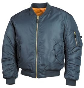 Bunda BOMBER US MA1 MODRÁ vel. L