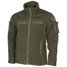 Bunda taktická fleece COMBAT ZELENÁ vel. XXL