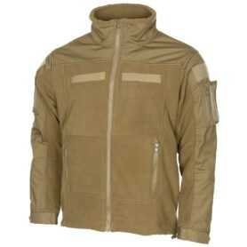 Bunda taktická fleece COMBAT COYOTE vel. L