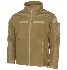 Bunda taktická fleece COMBAT COYOTE vel. 3XL