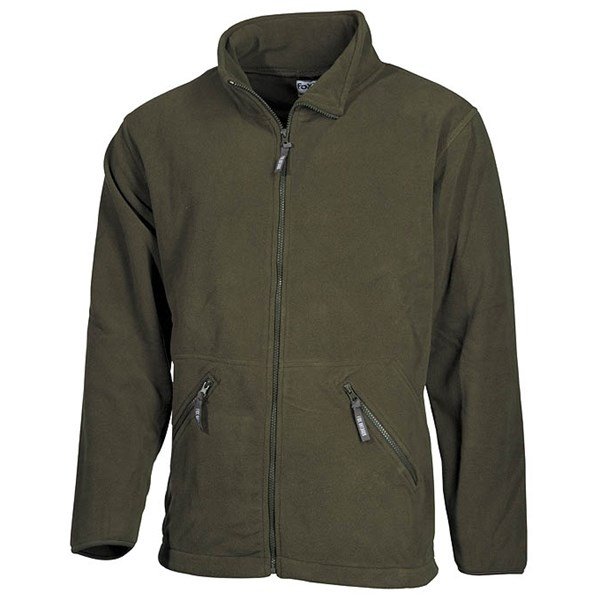 Mikina fleece ARBER ZELENÁ vel. S