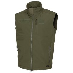 Vesta softshell Allround ZELENÁ vel. XXL