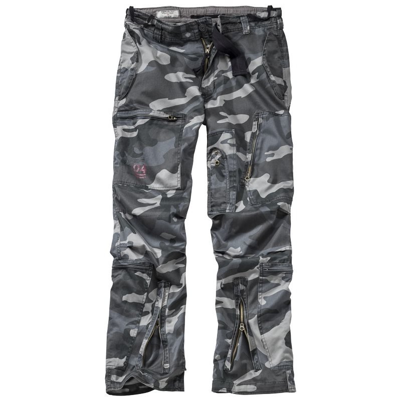 Kalhoty INFANTRY CARGO NIGHT CAMO vel. XL