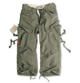 Kraťasy ENGINEER VINTAGE 3/4 ZELENÉ vel. M