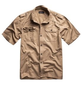 Košile M65 BASIC s krátkým rukávem KHAKI vel. XL