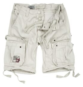 Kraťasy AIRBORNE VINTAGE BÍLÉ vel. 3XL