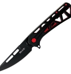 BUCK nůž zavírací TRACE OPS tanto ČERNÝ/ČERVENÝ