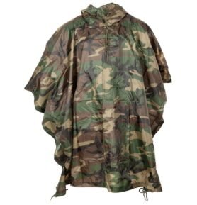 MFH pončo US rip-stop 144x223 cm WOODLAND