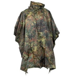 MFH pončo US rip-stop 144x223 cm BW FLECKTARN