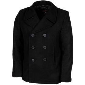 Kabát US Pea Coat ČERNÝ vel. XXL