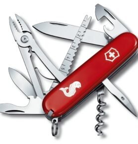 VICTORINOX nůž kapesní ANGLER 91mm ČERVENÝ