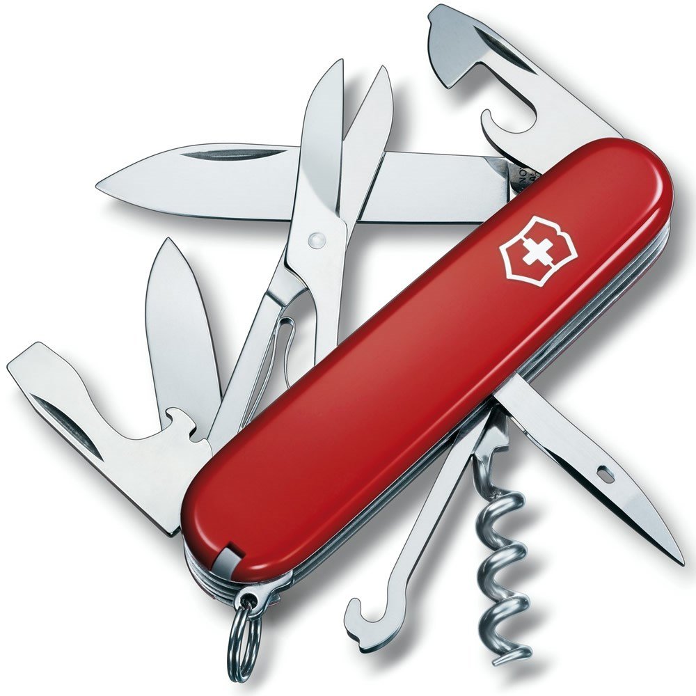 VICTORINOX nůž kapesní CLIMBER 91mm ČERVENÝ