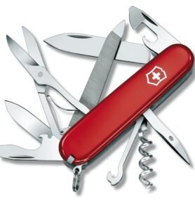 VICTORINOX nůž kapesní MOUNTAINEER 91mm ČERVENÝ
