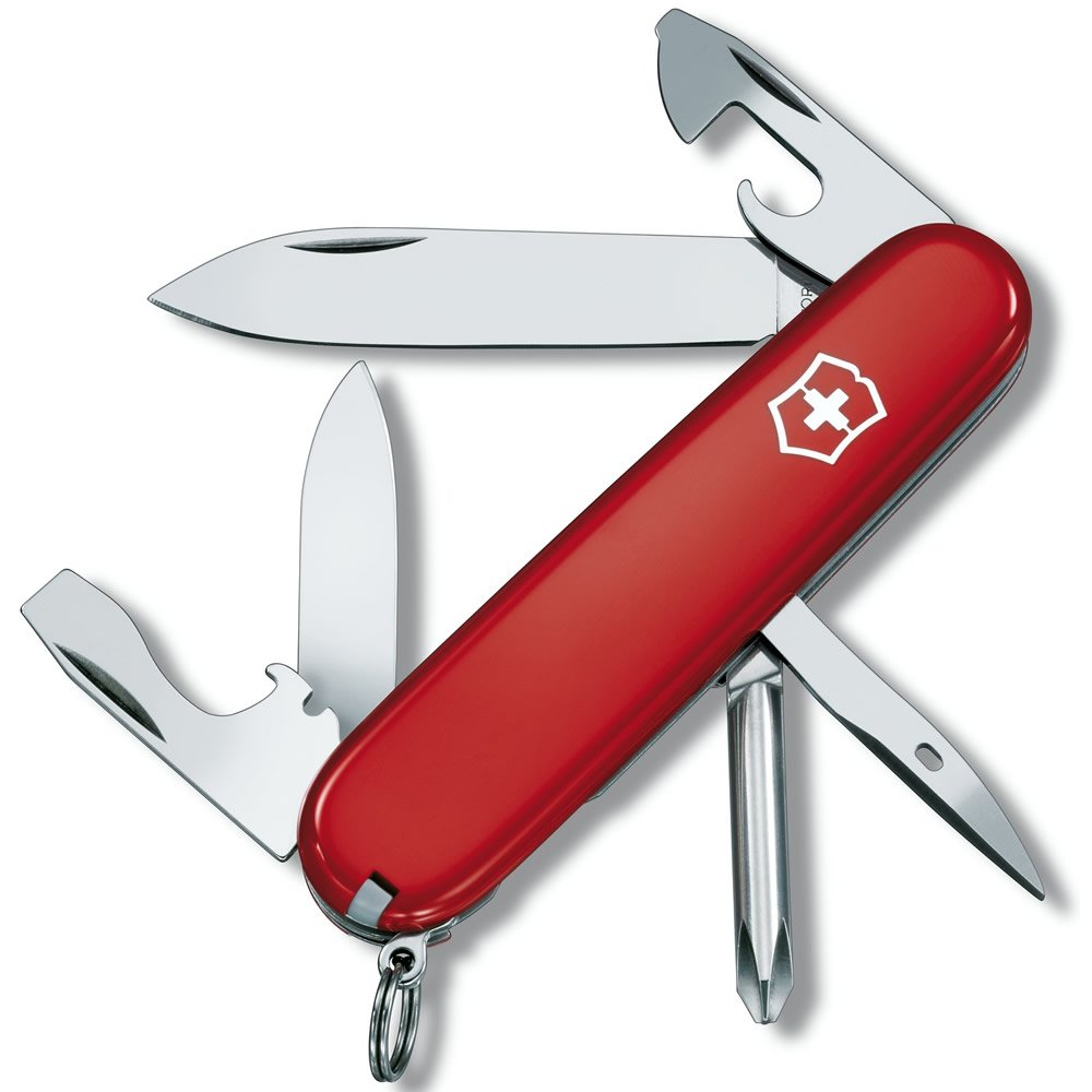 VICTORINOX nůž kapesní TINKER 91mm ČERVENÝ